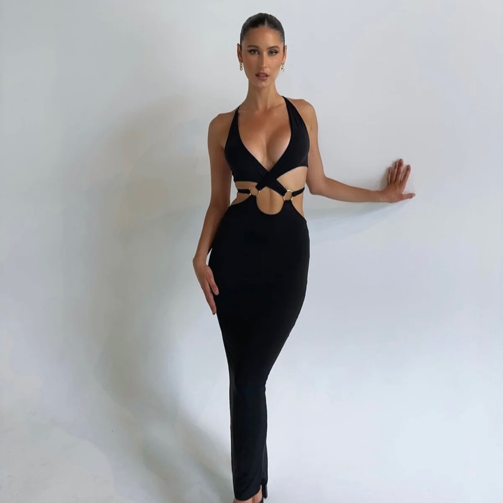 Outcast Clothing Stella Black Dress